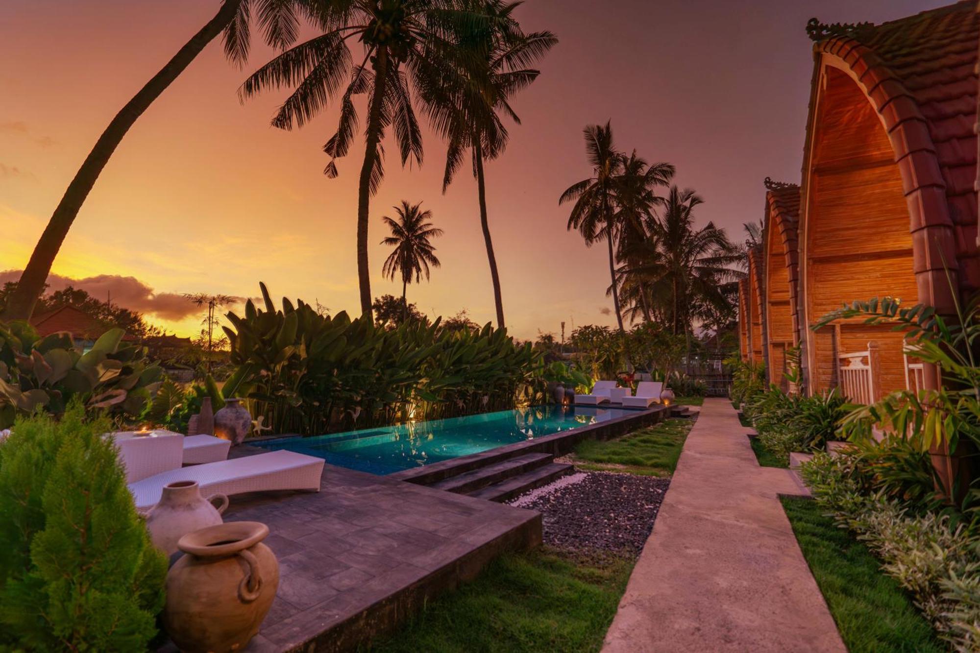 Penida Green Palm Cottage By Bali Cabin Toyapakeh Екстер'єр фото