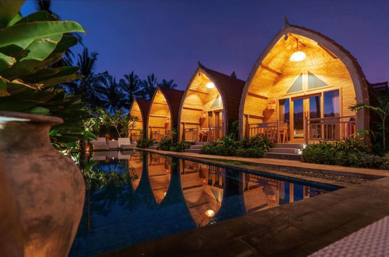 Penida Green Palm Cottage By Bali Cabin Toyapakeh Екстер'єр фото