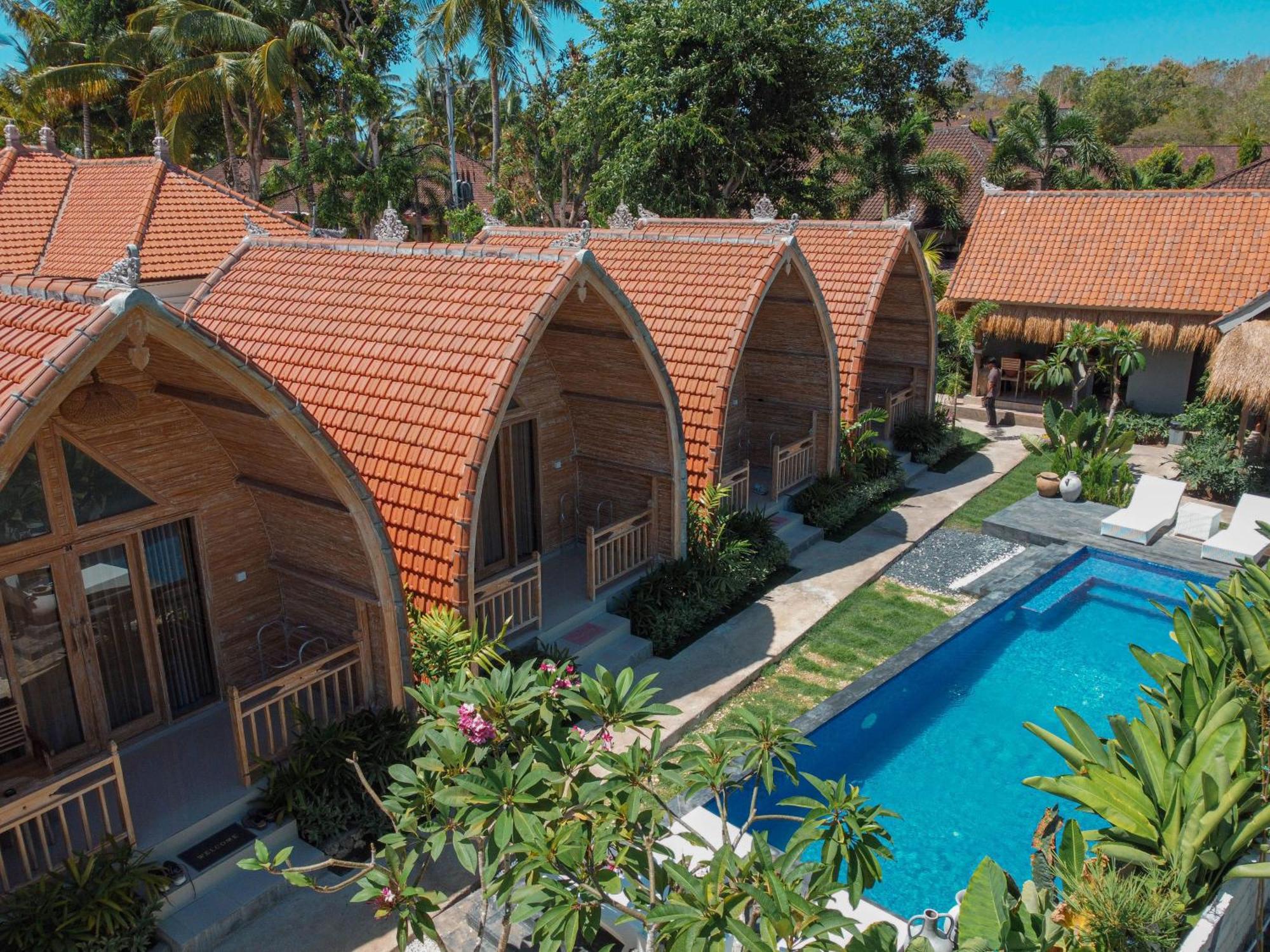 Penida Green Palm Cottage By Bali Cabin Toyapakeh Екстер'єр фото